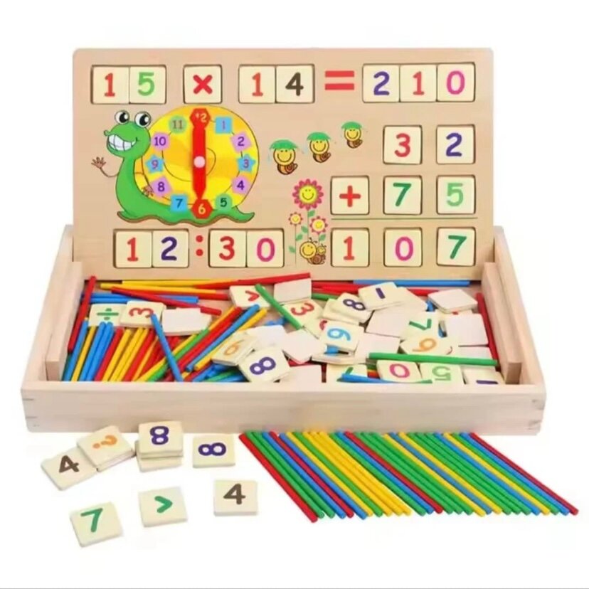 Puzzle éducatif en bois