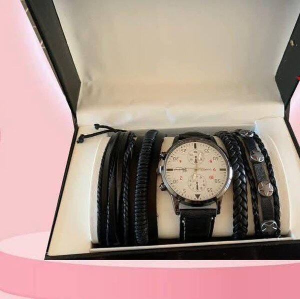MONTRE+BRACELET HOMME COFFRET