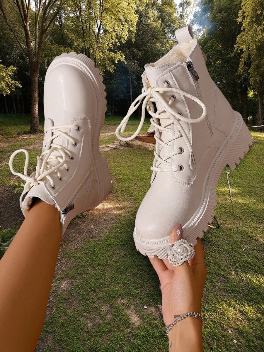 Bottes d'hiver doublées femme