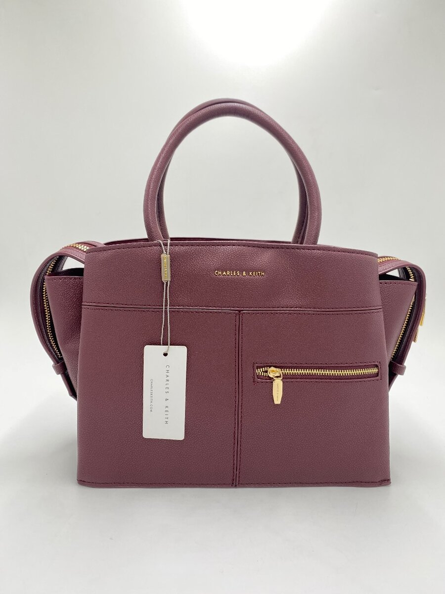 Charles and Keith Anwen Trapeze Handbag