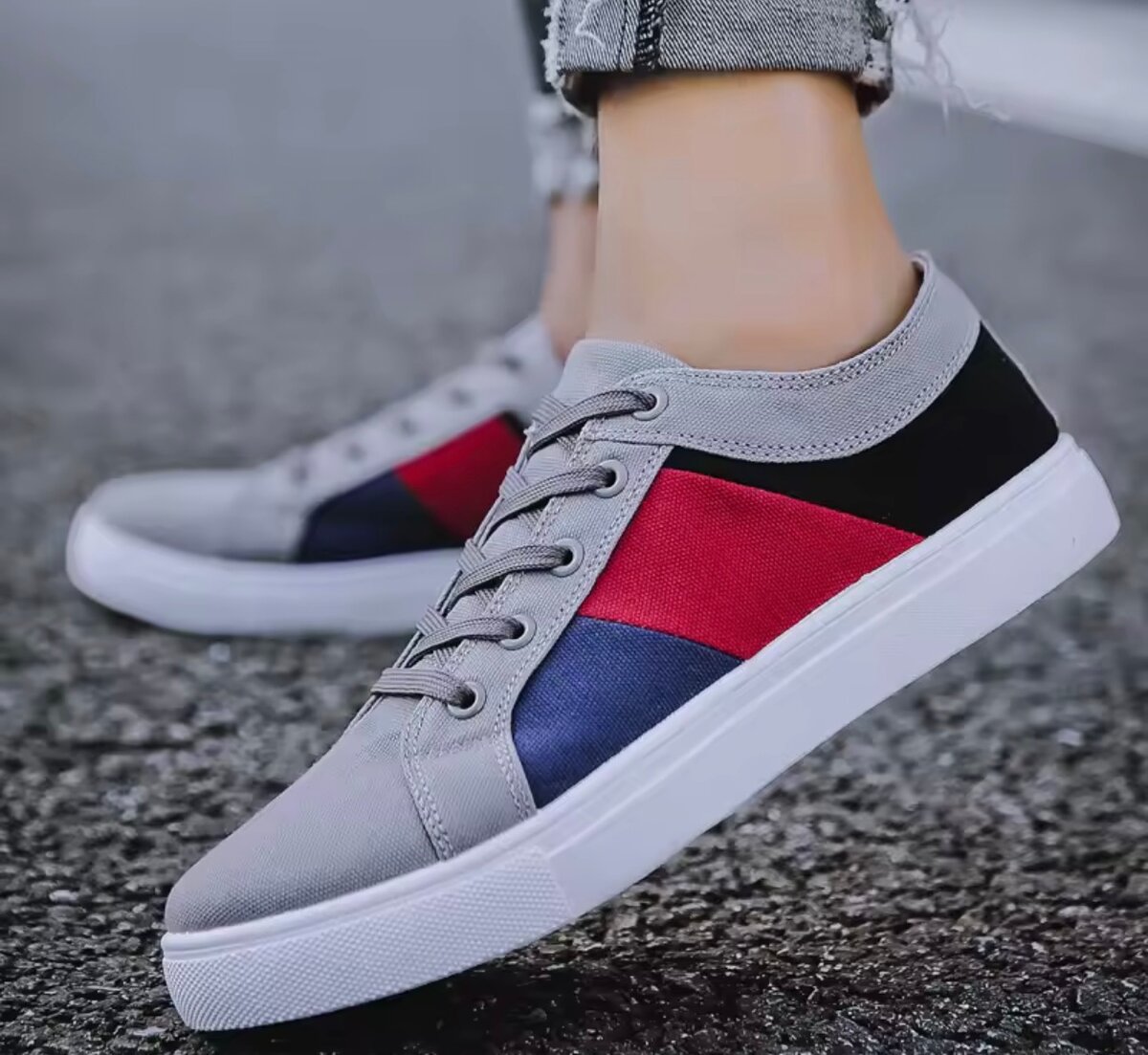 Chaussures décontractées colorées