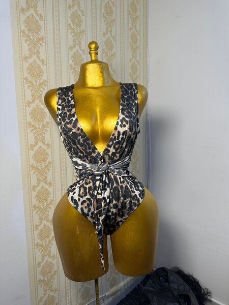 Maillot léopard chic femme