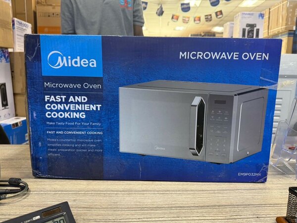 *MIDEA* -30LTR-900W-SOLO-MICROWAVE-WITH-OVEN- *EM9P032MX*  L