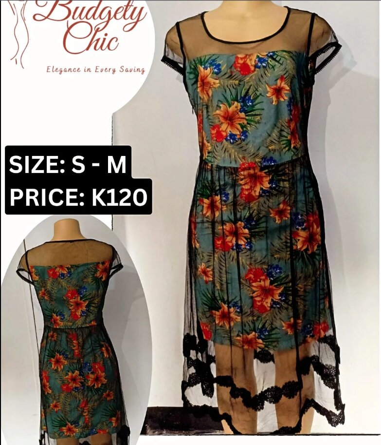 Chic women's dress color  size: s-m