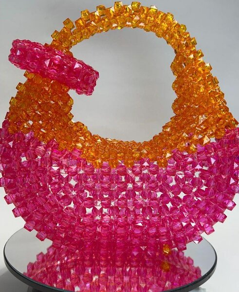 Sac en perles colorées