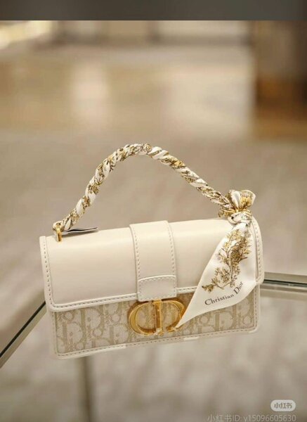 Sac à main Christian Dior blanc