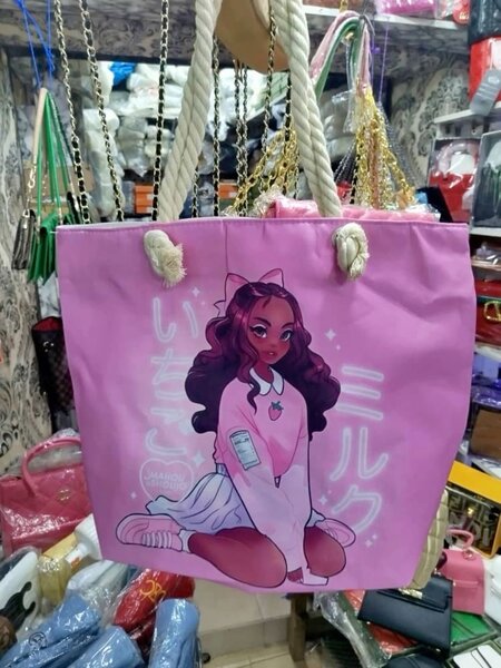 Sac à main kawaii rose