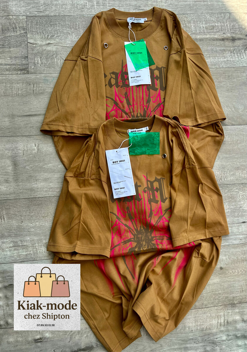 T-shirts imprimés unisexes