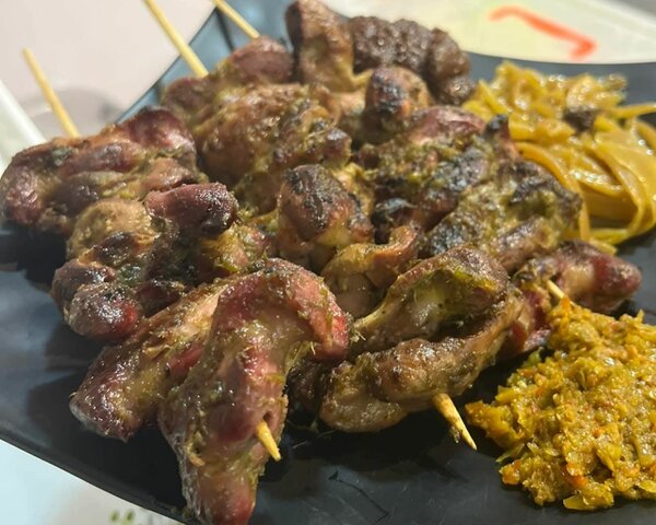 Brochettes de gésier délicieux