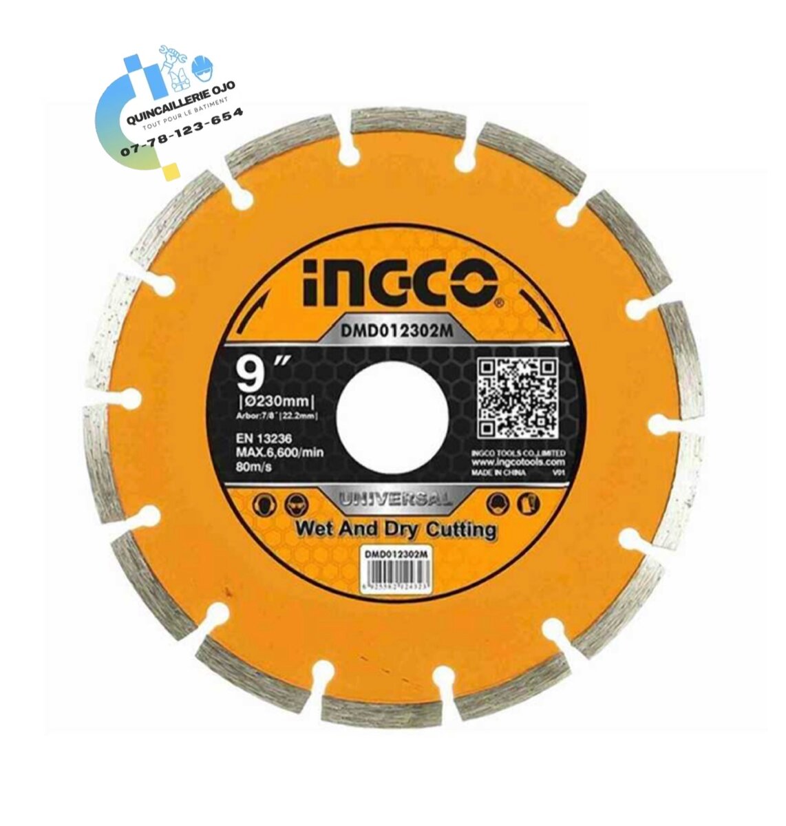 Disque diamant gros 230mm