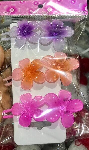 Lot de Pinces à Cheveux Fleurs