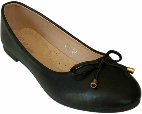 Ballerines noires élégantes