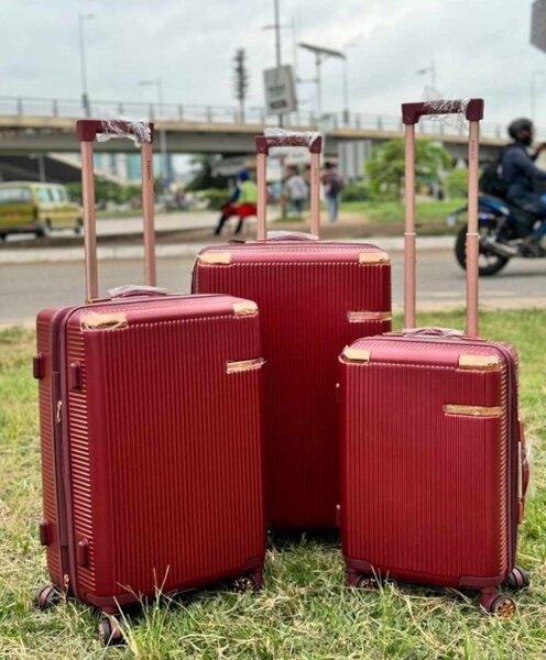 Brandnew double zip suitcase