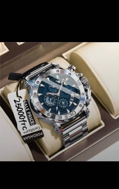 Montre Homme Acier Inoxydable