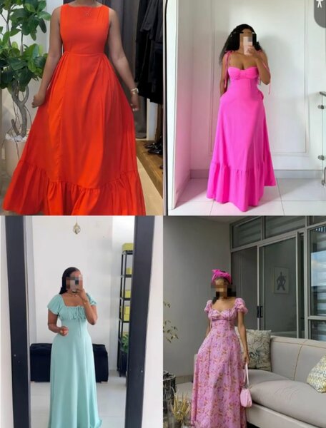 Robe longue pour femme