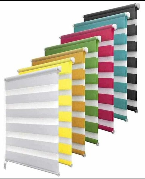 Stores enrouleurs colorés