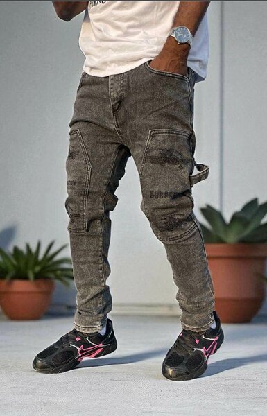 Jean cargo homme stylé