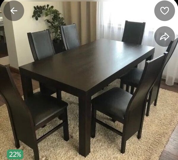 Table à manger moderne