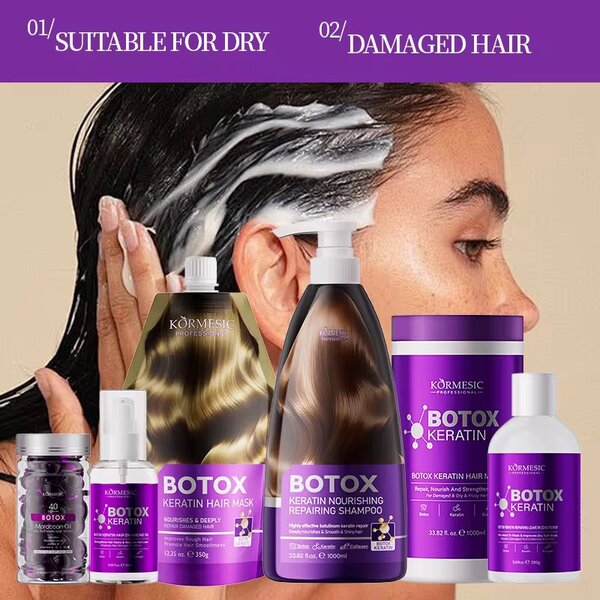 Botox Kératine Réparateur Cheveux