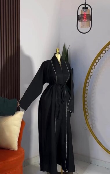 Elegant Black Abaya