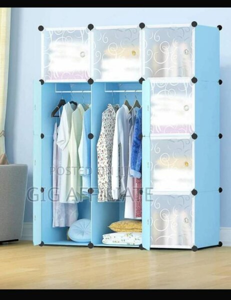 Cubic wardrobe