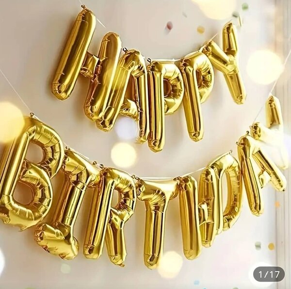 Ballons Anniversaire Lettre