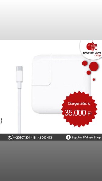 Chargeur de MacBook