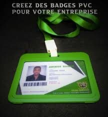 CARTE PROFESSIONNELLE EN PVC OU BRISTOL