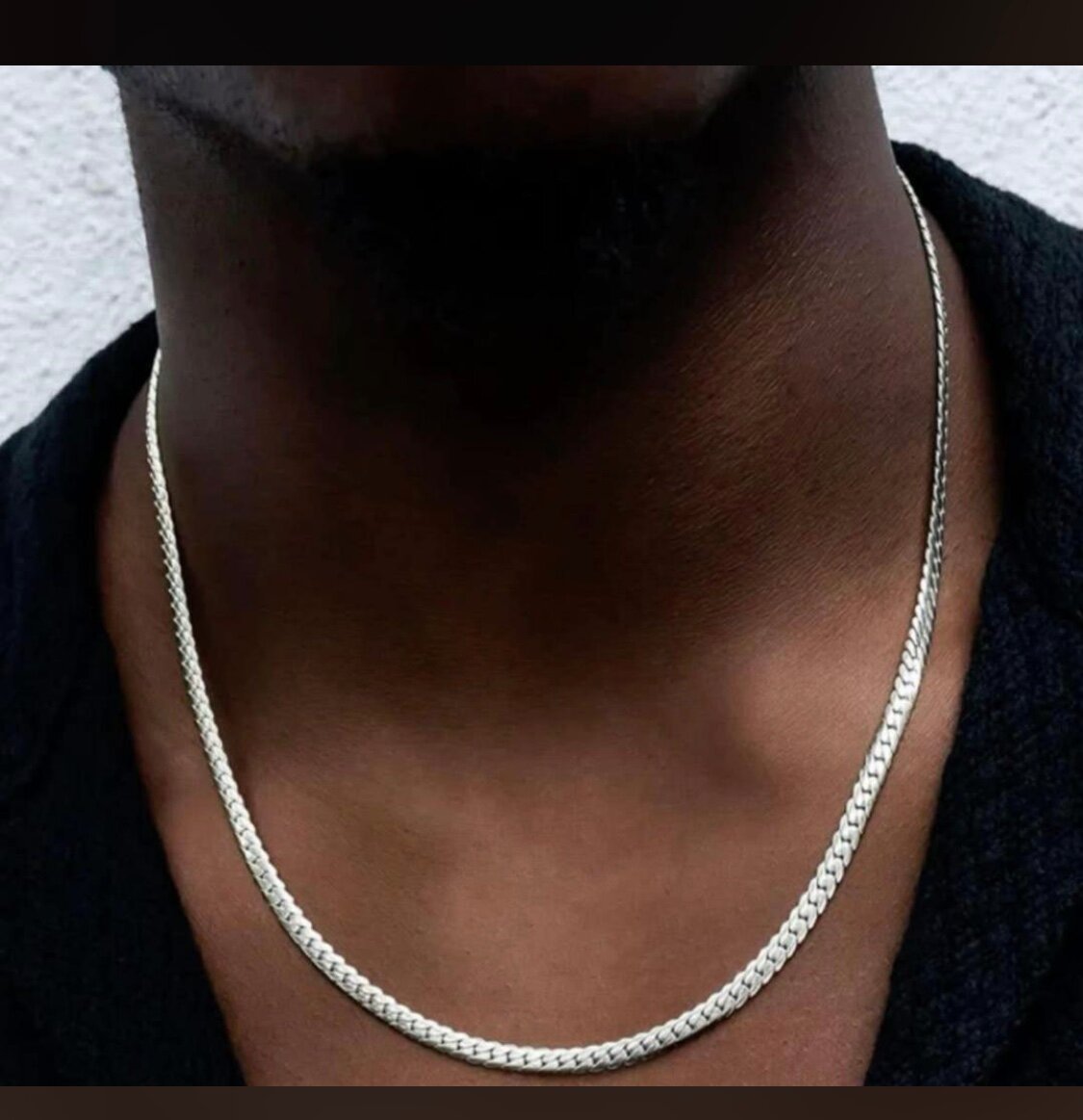 Chaîne en argent élégante