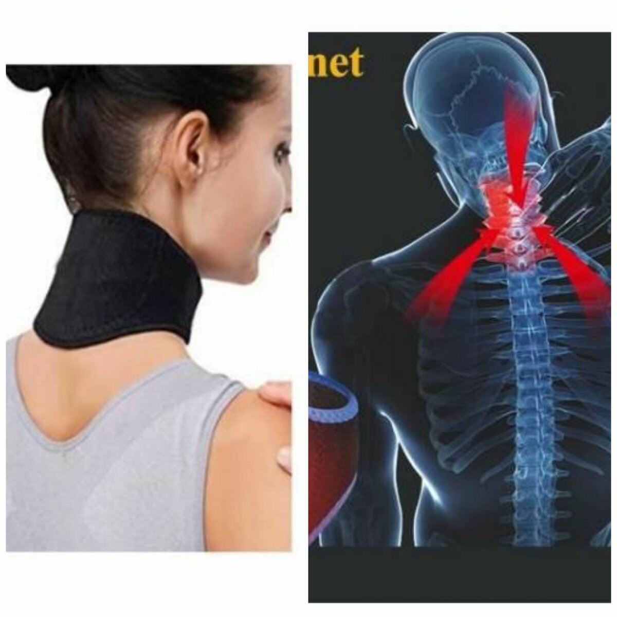 Corrige les douleurs du cou