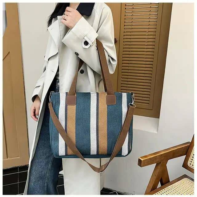 Sac cabas fourre-tout multicolore