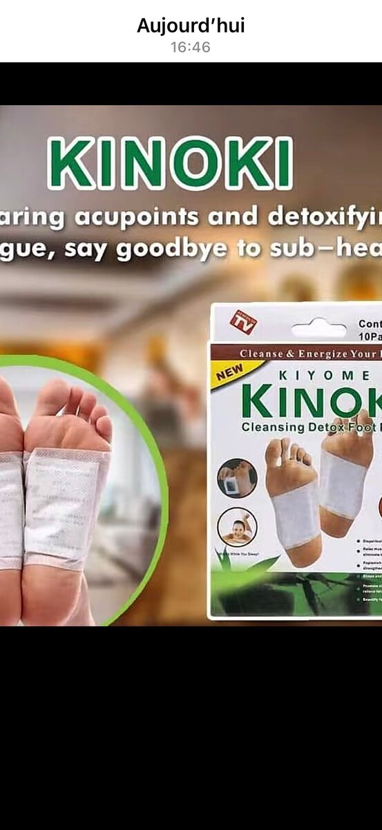 Patchs Détox Pieds Kinoki