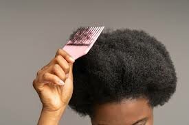 Peigne afro ergonomique