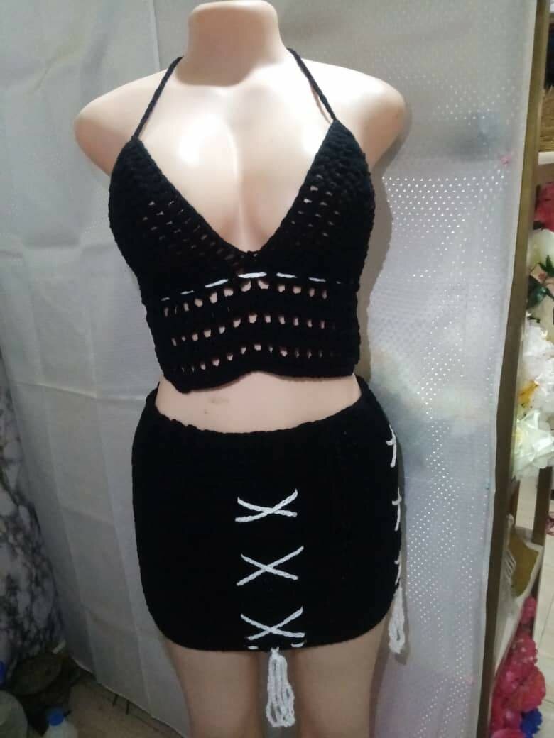 Robe crochet bohème chic