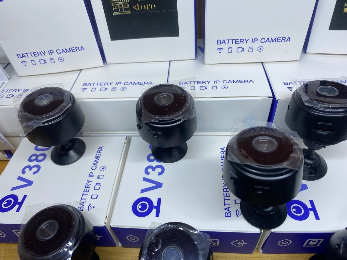 Mini caméra espion V380pro wif