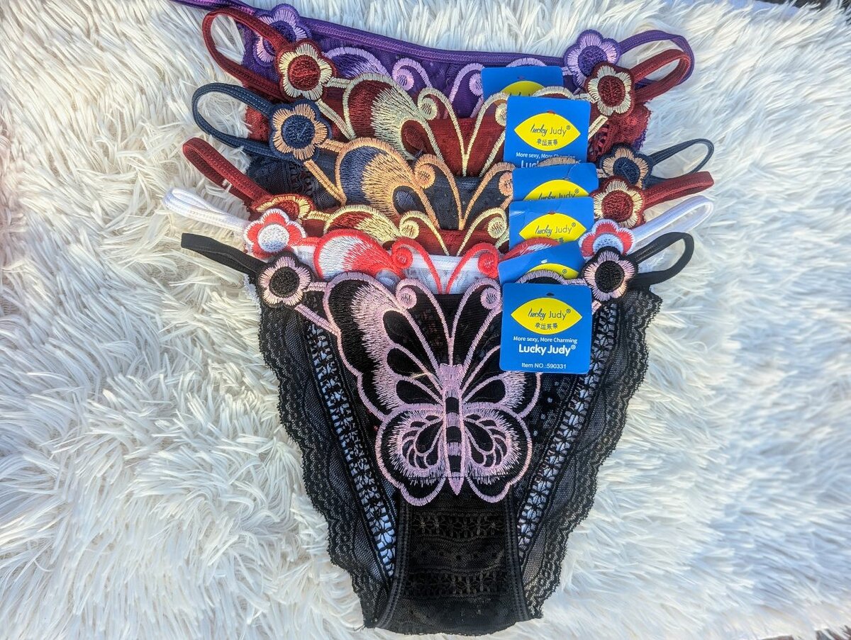 Butterfly lace panties