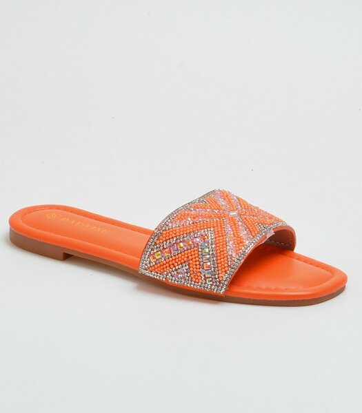 Sandales ornées femme élégantes