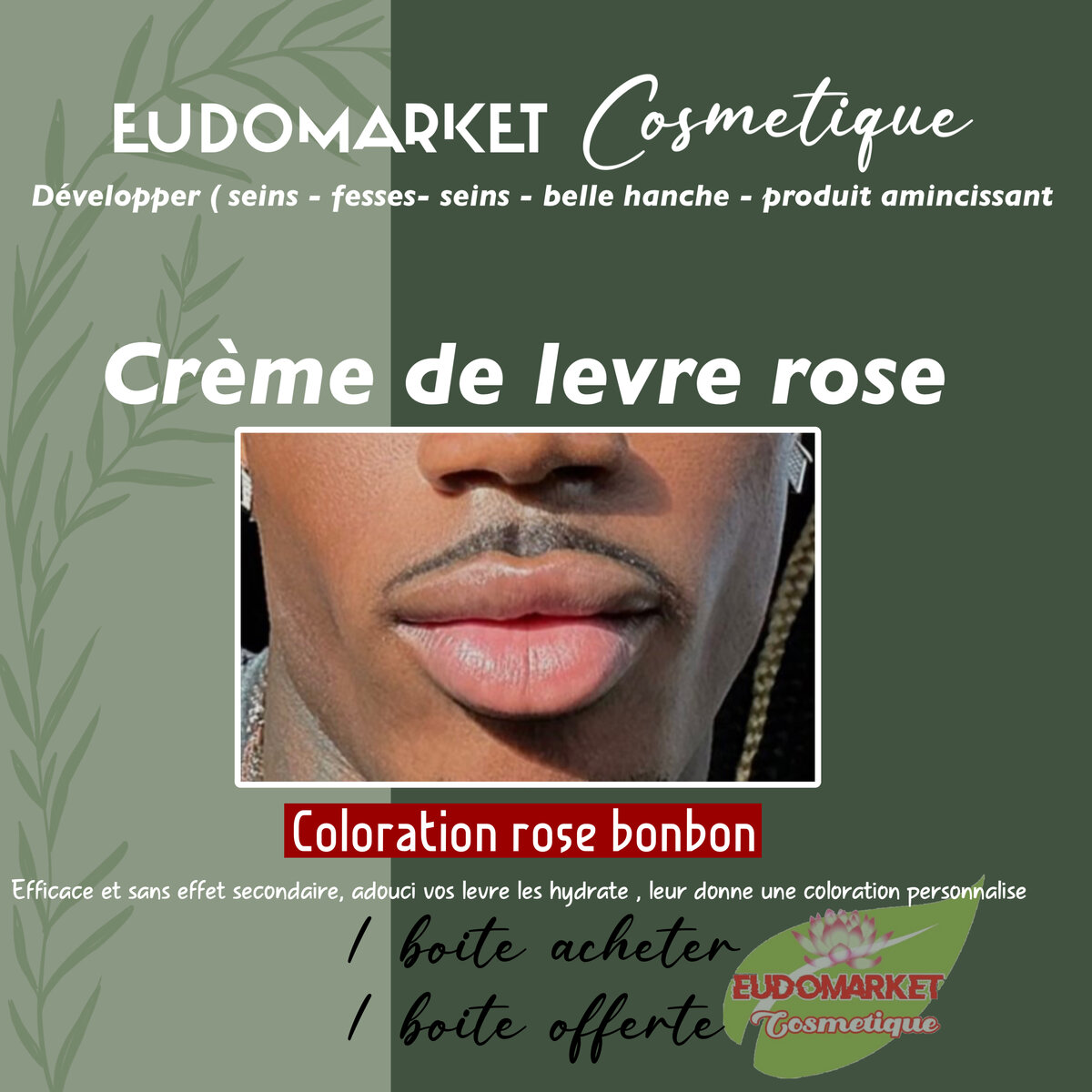 Crème Lèvres Rose Hydratante