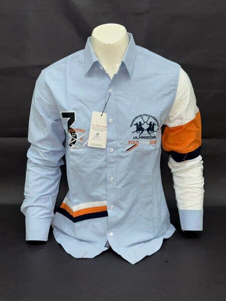 Chemise Homme Patchwork Élégante