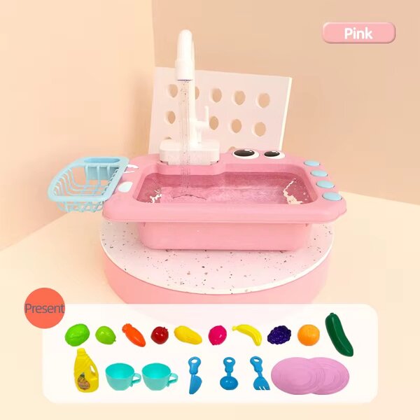Évier jouet avec accessoires
