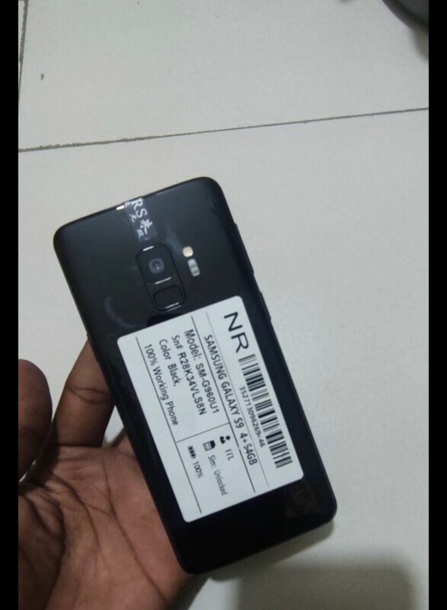 Samsung Galaxy S9 Noir