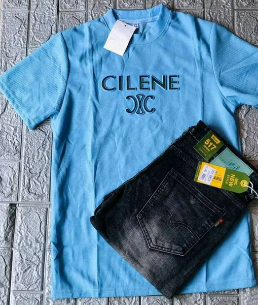 Set of a trousers and a tshirt