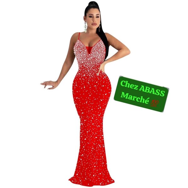 Ensemble Robe en Paillettes pour Femme