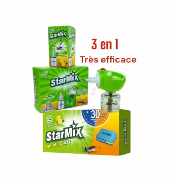 StarMix Anti-Moustique 3-en-1