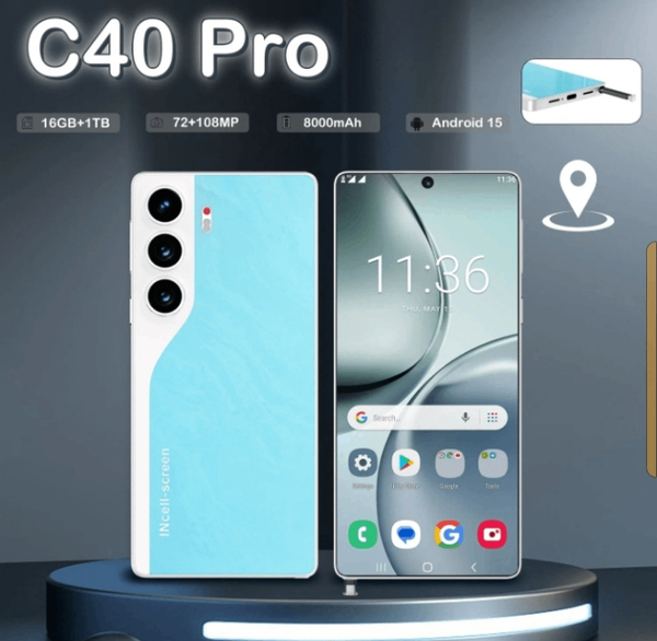 Smartphone C40 Pro 7.3"