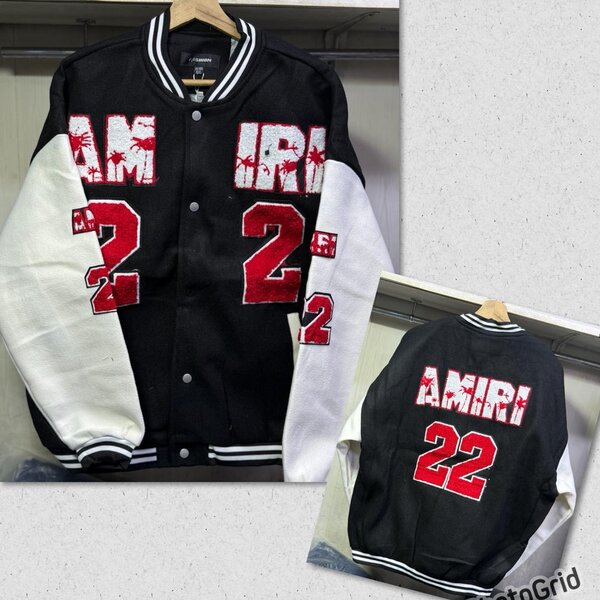 Vestes Varsity Patchwork Pour Hommes