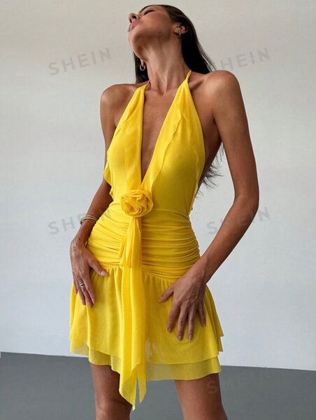 Yellow dress