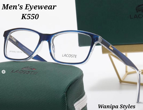 Premium, Stylish & Branded Eyewear for Men's Lacoste blue 