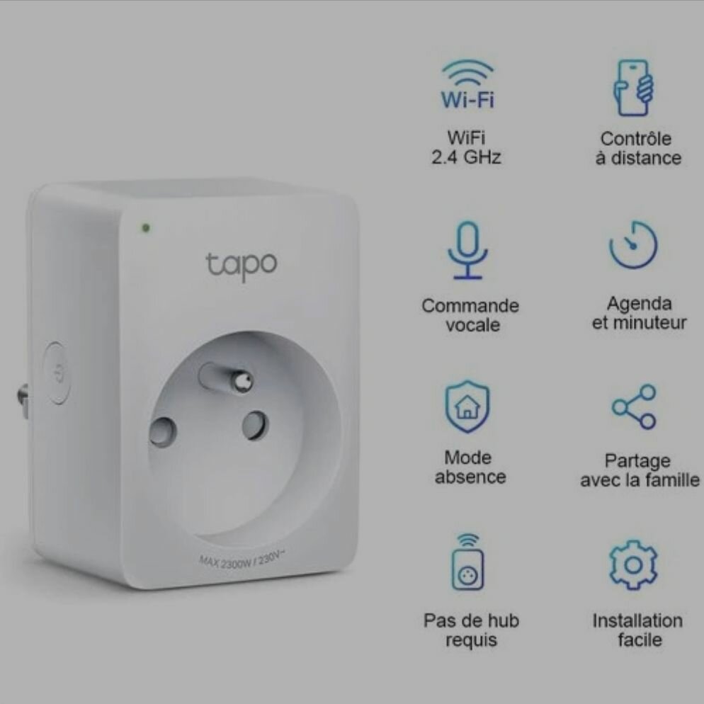 Mini Prise Connectée WiFi Tapo