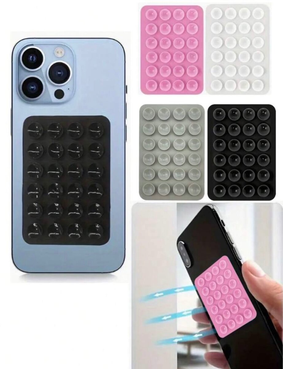 Ventouse silicone pour téléphone